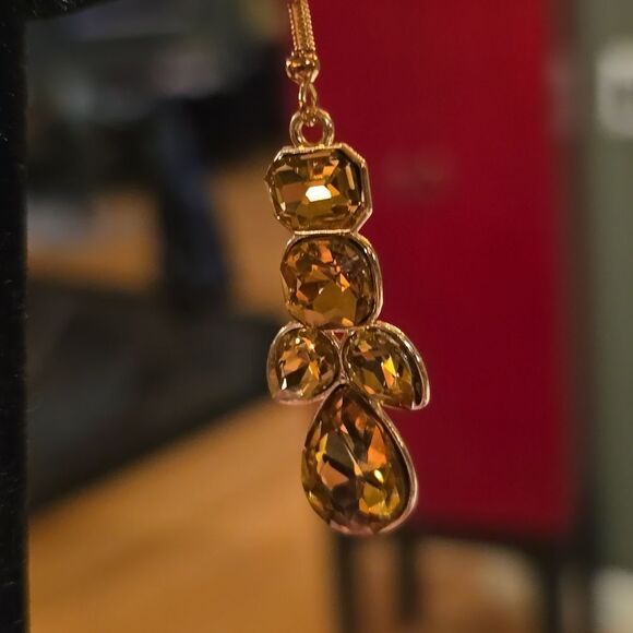 Austrian Crystal Necklace & Earrings! NWOT! - Picture 9 of 10